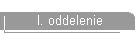 I. oddelenie