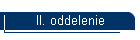 II. oddelenie