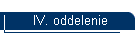 IV. oddelenie